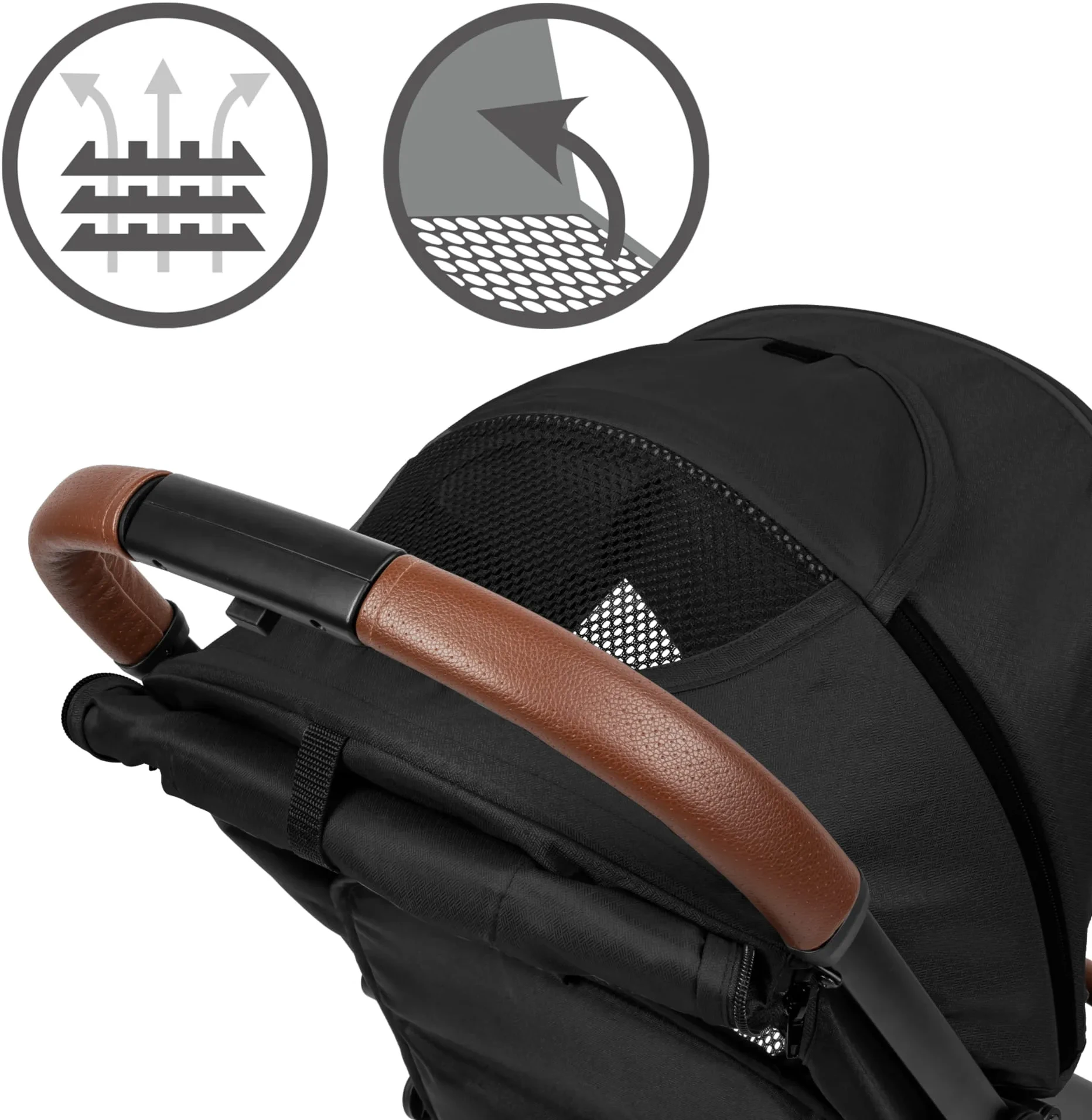 Прогулочная коляска Kidwell Colmer Jet Black
